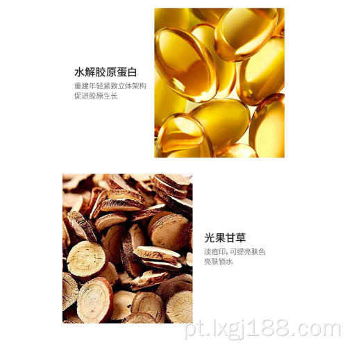 Gold Protein Peptide Line Carving Face Essence Sérum